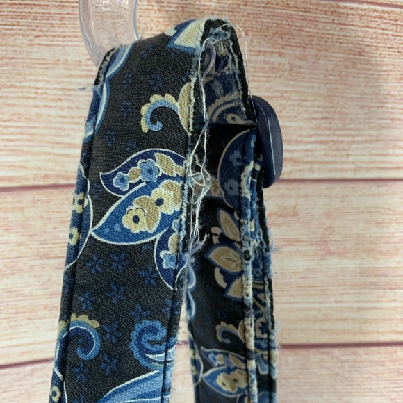 Vera Bradley Windsor Navy Fold Over Bag - Picture 7 of 9